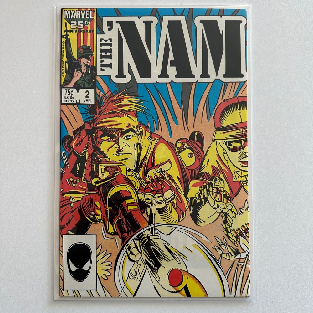 The Nam 2 Marvel Comics 1987 Doug Murray Michael Golden Vietnam War Copper Age